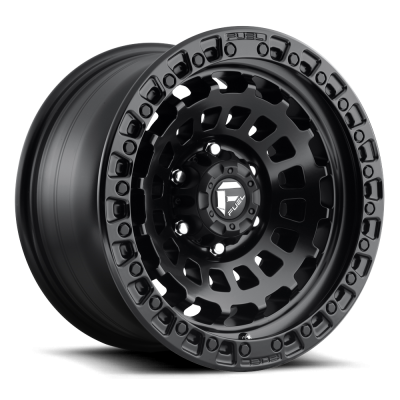 Aluminum Wheels 17X9 Zephyr D633 5 On 127 Matte Black 71.6 Bore 1 Offset Fuel Off Road Wheels