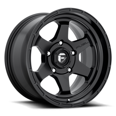 Aluminum Wheels 17X9 Shok D664 5 On 127 Matte Black 71.5 Bore 1 Offset Fuel Off Road Wheels