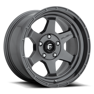 Aluminum Wheels 18X9 Shok D665 5 On 150 Matte Anthracite Gray 110.1 Bore 1 Offset Fuel Off Road Wheels