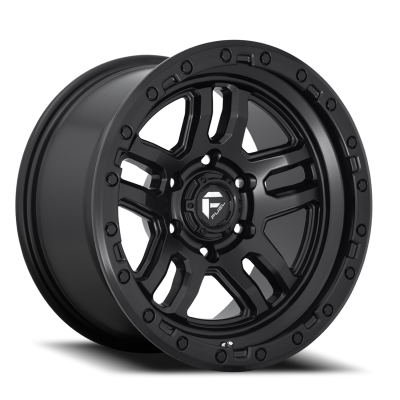 Aluminum Wheels 18X9 AMMO D700 5 On 127 Matte Black 71.5 Bore 1 Offset 5 Spoke Fuel Off Road Wheels