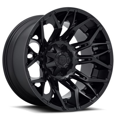 Aluminum Wheels 22X12 Twitch D772 5 On 114.3/5 On 127 Blackout 78 Bore -44 Offset Fuel Off Road Wheels