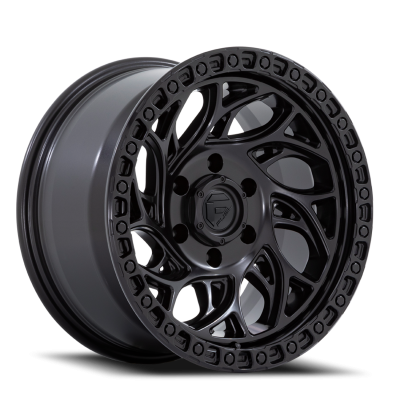 Aluminum Wheels 18X9 Runner OR D852 5 On 127 Blackout 71.5 Bore 1 Offset Fuel Off Road Wheels