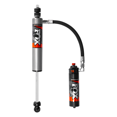 2014-2024 Ram 2500 Front Performance Elite 2.5 Remote Reservoir 2-3.5 Inch Lift Dual Speed Compression Adjuster Fox Offroad Shocks
