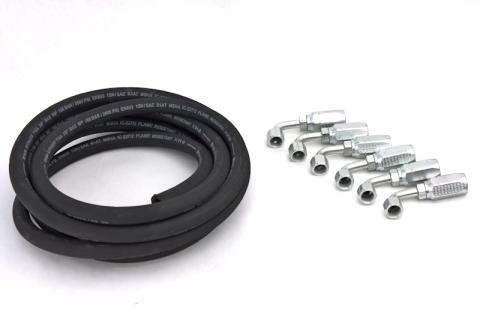 Complete Economy #6 Hose Kit for Rear Steer Full Hydraulic Steering PSC Performance Steering Components