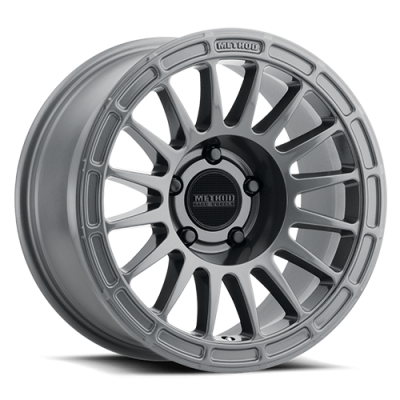Aluminum Wheels 17x7.5 MR314 Bolt Pattern 5 On 108 Offset 30 Lip Size 0 Gloss Titanium GY Method