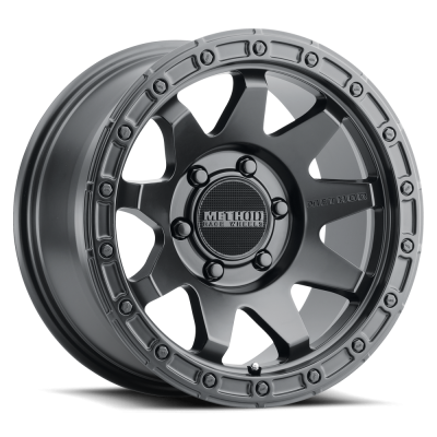 Aluminum Wheels 20x9 MR317 Bolt Pattern 6 On 139.7 Offset 0 Lip Size 0.83 Matte Black MB Method