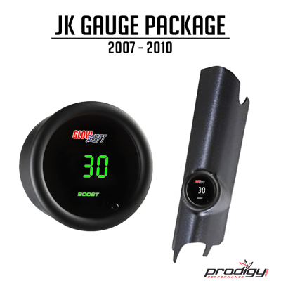 JK Gauge Pod Package Single Pod 07-11 Wrangler JK 11 Pack Prodigy Performance