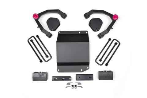 07-13 Silverado/Sierra 1500 4WD 3.5 Inch UCA Lift Kit No Shocks Zone Offroad
