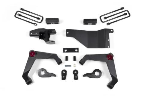 01-10 Yukon XL Avalanche 2500 07-10 Silverado/Sierra 2500HD/3500HD 3 Inch Adventure Series No Shocks Zone Offroad