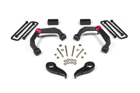 11-19 Silverado/Sierra 2500HD/3500HD 3 Inch UCA Lift Kit With Overloads No Shocks Zone Offroad