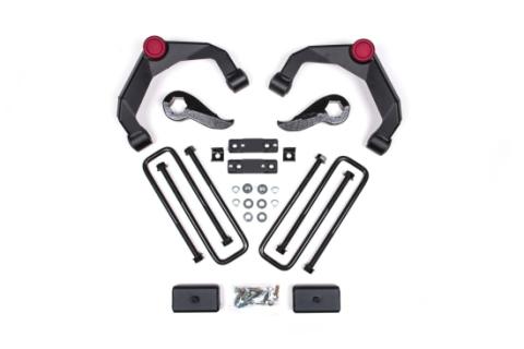 20-24 Silverado/Sierra 2500/3500 HD 3 Inch Adventure Series OE Key 84634344 With Overloads No Shocks Zone Offroad