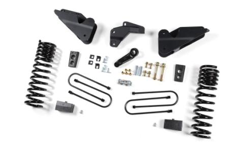 13-18 RAM 3500 4.5 Inch Lift Kit 2 Inch Rear Block No Shocks Zone Offroad