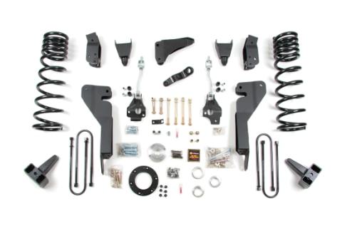 08 Dodge RAM 2500 8 Inch Lift Kit With 3.5 Inch Axle Diesel No Shocks Zone Offroad