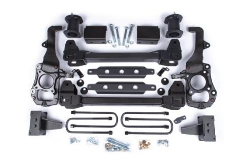 21-24 Ford F-150 2WD 6 Inch Lift Kit 4 Inch Rear Lift Block Spacer Front No Shocks Zone Offroad