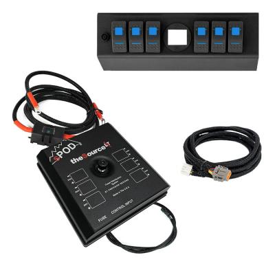 SourceLT w/ Genesis Adapter and Blue LED Switch Panel for JK 2009-2018