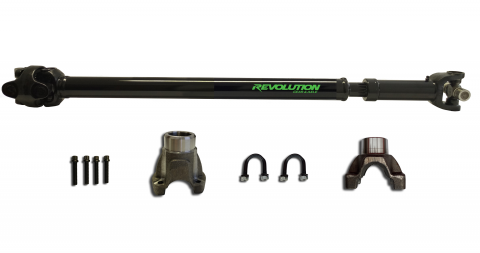 Jeep Wrangler JL Rear 1310 CV Driveshaft Sahara 4Dr M220 Diff w/ Pinion Yoke Revolution Gear