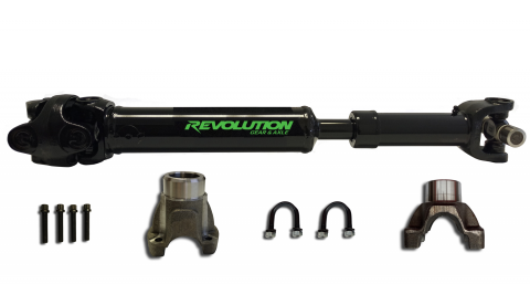 Jeep Wrangler JL Rear 1310 CV Driveshaft Sport 2Dr M200 Diff w/ Pinion Yoke Revolution Gear