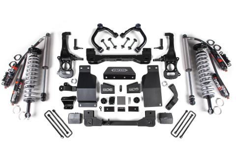6 Inch Lift Kit FOX 2.5 Performance Elite Coil-Over Silverado/Sierra 1500 19-24 4WD Diesel Fox 2.0 Performance Shocks