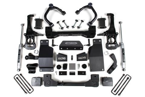 6 Inch Lift Kit Silverado/Sierra 1500 19-24 4WD Diesel Strut Spacer Fox 2.0 Performance