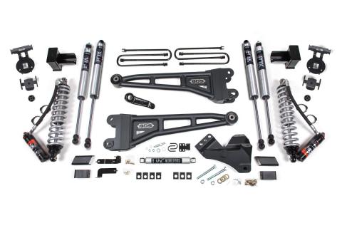 5 Inch Lift Kit w/ Radius Arm FOX 2.5 Coil-Over Conversion Performance Elite Ford F250/F350 Super Duty 23-24 4WD Diesel Block without Overload 2.5 Performance Elite 