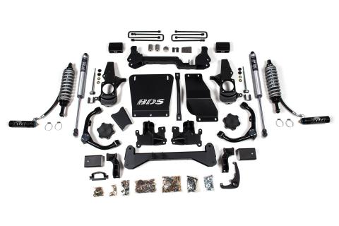 4.5 Inch Lift Kit FOX 2.5 Coil-Over Conversion Silverado/Sierra 2500HD/3500HD 01-10 Diesel Fox 2.5 Performance Shocks
