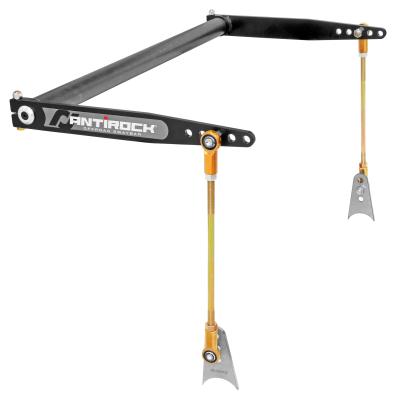 Antirock Sway Bar Kit Universal 36 Inch Bar 20 Inch Steel Arms RockJock 4x4