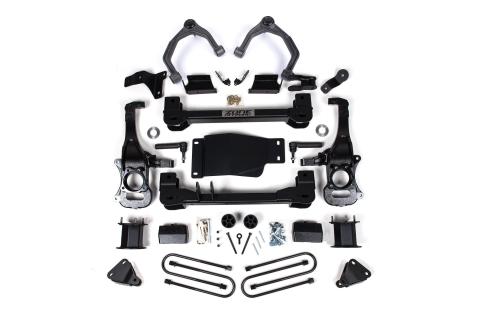 4 Inch Lift Kit for 2025 Silverado/Sierra 1500 Denali High Country 4WD w/ ARC, 3 Inch Rear Block Spacer Front Rear Shock Spacer Zone Offroad