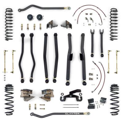 Jeep Wrangler 392 Overland+ 3.5 Inch Long Arm Lift Kit 2021-2025 JL Clayton Offroad
