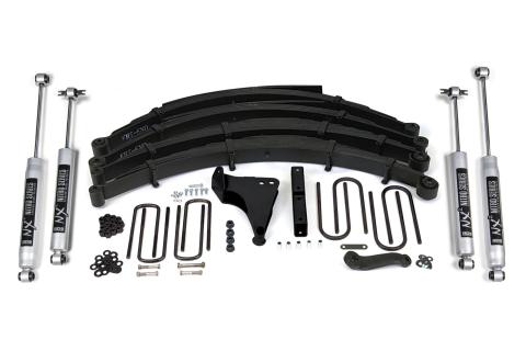 8 Inch Lift Kit Ford F250/F350 Super Duty 99-04 4WD Square U Bolt NX2 Nitro