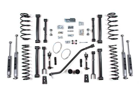 4.5 Inch Lift Kit Jeep Grand Cherokee ZJ 93-98 Fox 2.0 Performance Shocks