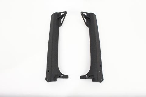 Jeep TJ 52 Inch Light Bar Bracket 97-06 Wrangler TJ Black Textured Powdercoat Fishbone Offroad