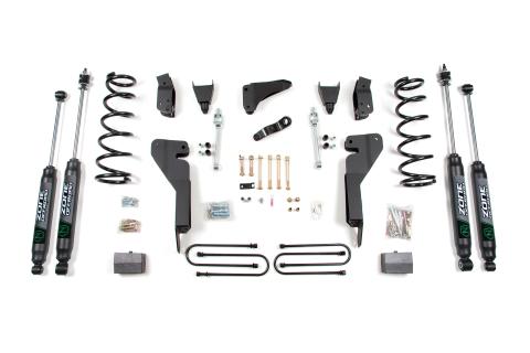 09-13 Dodge RAM 2500/3500 6 Inch Lift With 3.5 Inch Axle Diesel Block With Nitro Shocks Zone Offroad