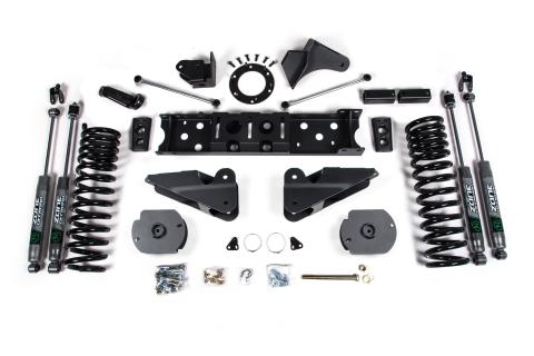 25-26 Ram 2500 4WD (Diesel) 4 Inch Suspension Lift Kit, 2.5 Inch Rear Lift, Spacer - Fox 2.0 Adventure Series Shocks Zone Offroad