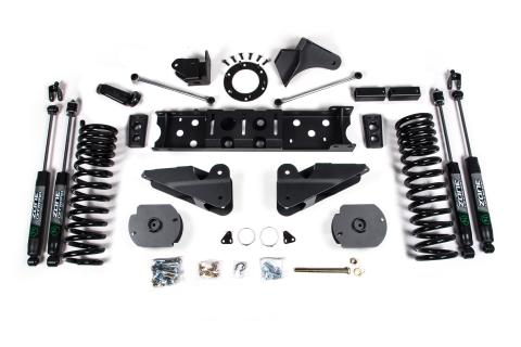19-24 RAM 2500 4.5 Inch Radius Arm Bracket Diesel 6-Bolt T-Case Adventure Shocks Zone Offroad