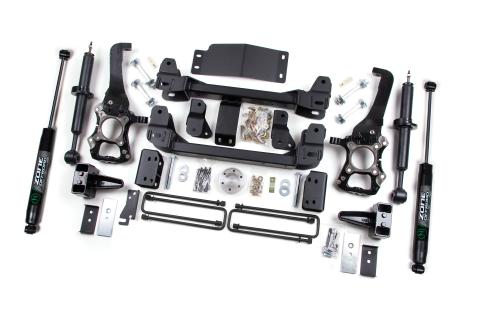 09-12 Ford F-150 6 Inch Lift Kit With Nitro Shocks Zone Offroad