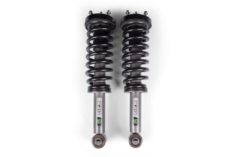 14-26 Ford F-150 4WD 2 Inch Leveling Kit, 0 Inch Rear Lift - Nitro Loaded Struts Zone Offroad