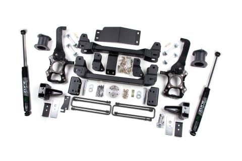 2014 Ford F-150 4 Inch Lift Kit With Nitro Shocks Zone Offroad