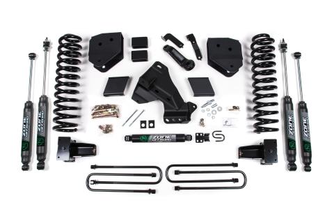 20-22 Ford F-250/F-350 Super Duty 7 Inch Radius Arm Drop Lift Kit Fox Adventure Shocks Diesel Zone Offroad
