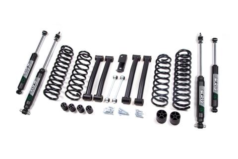 93-98  Jeep Grand Cherokee ZJ 4 Inch Lift Kit With Nitro Shocks Zone Offroad