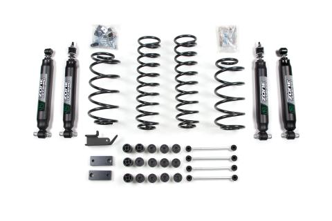 97-06 Jeep Wrangler TJ 4.25 Inch Combo Lift Kit With Nitro Shocks Zone Offroad