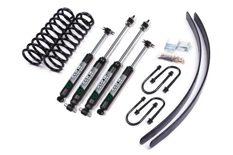 84-01 Jeep Cherokee XJ 3 Inch Coil Spring Lift Kit With Chrysler Axle With Nitro Shocks Zone Offroad