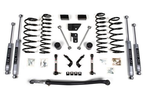 3 Inch Lift Kit Jeep Wrangler JL 18-24 4-Door Fox 2.0 Performance Shocks