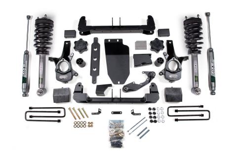 14-18 Silverado/Sierra 1500 4WD 6.5 Inch Cast Steel Arms Fox Adventure Shocks Zone Offroad