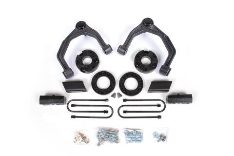 25-26 Chevrolet Silverado 1500 - GMC Sierra 1500 4WD 3.5 Inch Adventure Series Lift Kit, 2 Inch Rear Lift, Block - Nitro Loaded Struts, Nitro Shocks Zone Offroad