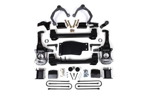 25-26 Chevrolet Silverado 1500 - GMC Sierra 1500 4WD 6 Inch Suspension Lift Kit, 5 Inch Rear Lift, Block - Nitro Loaded Struts, Nitro Shocks Zone Offroad