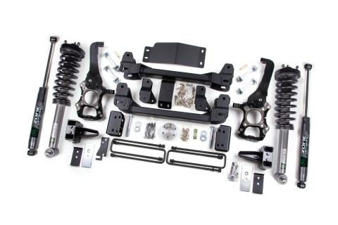 2014 Ford F-150 4 Inch Lift Kit With Nitro Shocks Zone Offroad