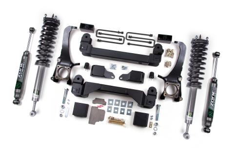 16-21 Toyota Tundra 4WD 5 Inch Suspension Lift Kit, 3 Inch Rear Lift, Block - Nitro Loaded Struts, Nitro Shocks Zone Offroad