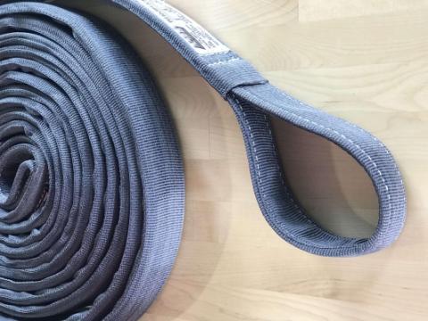 30 Foot Tow Strap Extreme Duty 30 Foot x 2 Inch Gray Factor 55