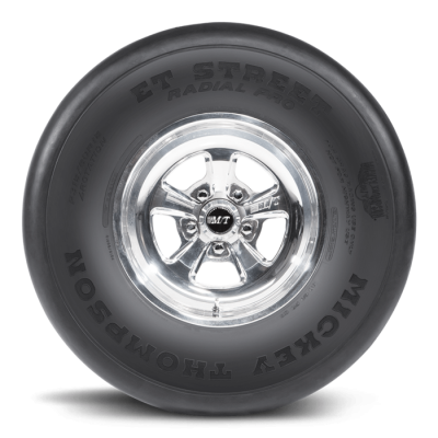 ET Street Radial Pro 15.0 Inch P275/60R15 Black Sidewall Racing Radial Tire Mickey Thompson