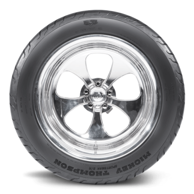 Sportsman S/R 15.0 Inch 26X6.00R15LT Black Sidewall Racing Radial Tire Mickey Thompson